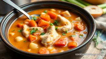 Cozy Slow Cooker Chicken Parm Soup Delight