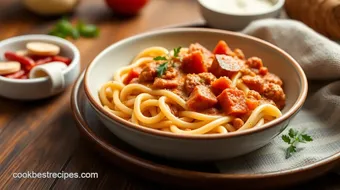 Simmered Pasta e Fagioli with Hearty Flavor