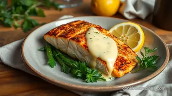 Pan-Seared Salmon with Creamy Lemon Sauce