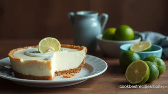 No-Bake Key Lime Pie - Refreshing & Easy