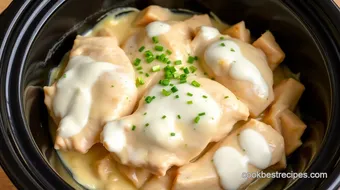 Easy Slow Cooker Chicken with Creamy Ranch