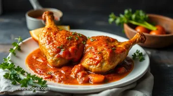 Baked Chicken with Spicy Peri Peri Sauce