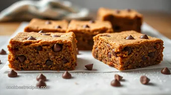 Bake Gingerbread Cookie Bars with Chocolate Chips