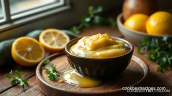 Melted Garlic Butter Sauce with Zesty Lemon