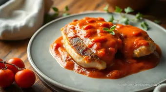 Sear Chicken with Creamy Tomato Sauce