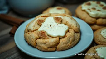 How to Bake My Grandmother's Luscious Cinnamon Cream Cheese Cookies recipe card