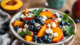 Mix Blueberry Peach Feta Salad in 16 Min