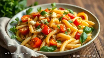 Mix Easy Pasta Salad with Veggies & Dressing