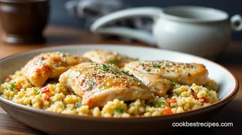 Our Table Cookware: 5 Simple Ways for a Delicious Chicken Quinoa Bake! recipe card