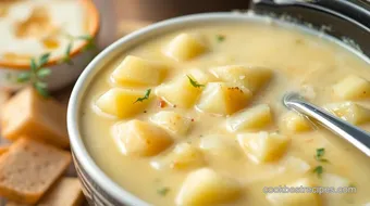 Savory Slow Cooker Potato Soup Comfort Food