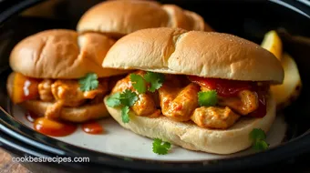 Slow Cooker Chicken Sandwiches: Easy & Tasty