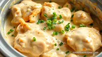 Slow Cooker Creamy Ranch Chicken Delight