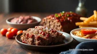 Bake Ground Beef Meatloaf - Easy & Tasty