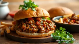 Cook Savory Ground Beef Sloppy Joes Quick