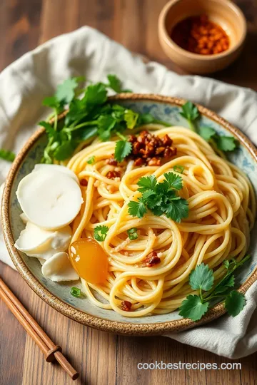 5-Minute Miso Butter Noodles Delight ingredients