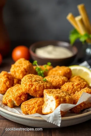 Air Fryer Chicken Nuggets presentation