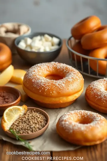 Simple Air Fryer Donuts ingredients