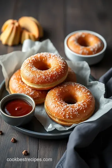 Simple Air Fryer Donuts presentation