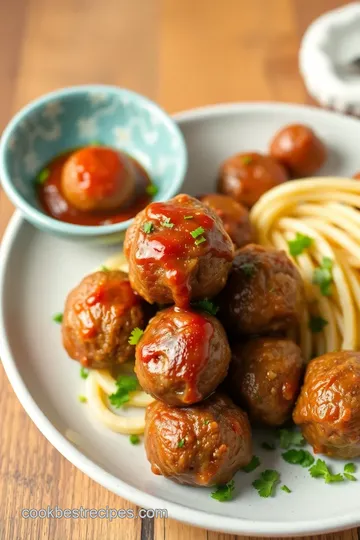 Juicy Air Fryer Meatballs steps