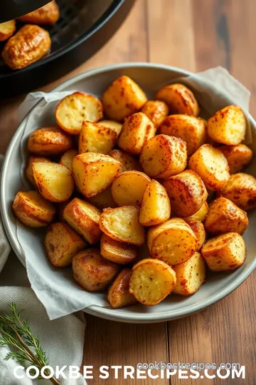 Air Fryer Baked Potatoes - Crispy & Fluffy steps