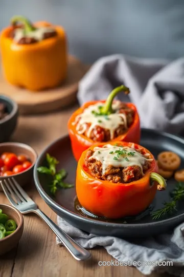 Best Stuffed Bell Peppers presentation