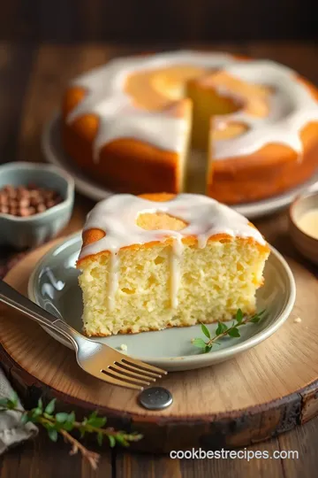 Buttermilk Pound Cake presentation