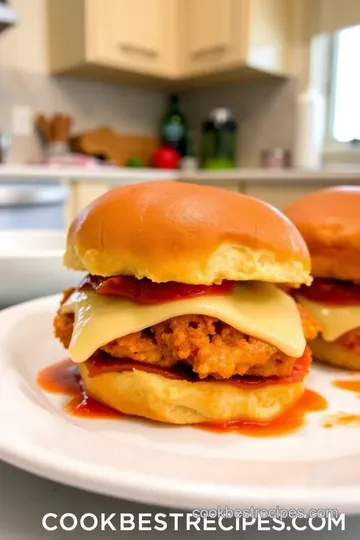 Delicious Chicken Parmesan Slider Bake steps