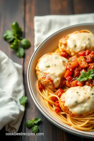 Bake Chicken Spaghetti with Creamy Salsa steps