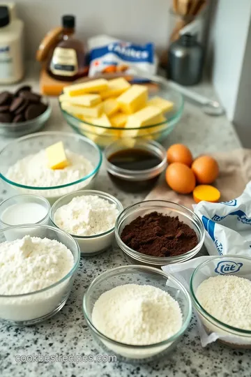 Cookies and Cream Brownies ingredients