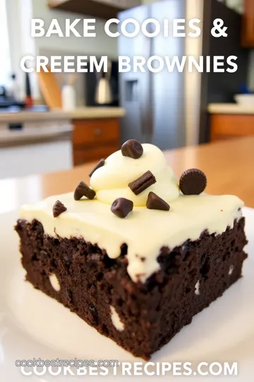 Cookies and Cream Brownies steps