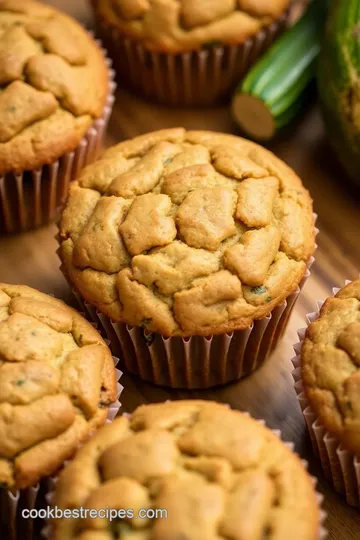 Healthy Zucchini Muffins Recipe presentation