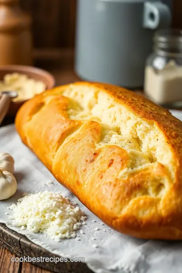 Easy Cheesy Garlic Bread ingredients