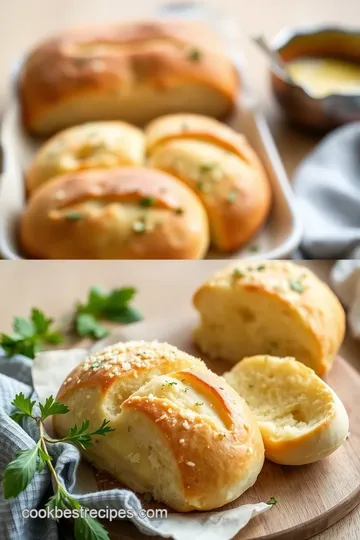 Easy Cheesy Garlic Bread steps