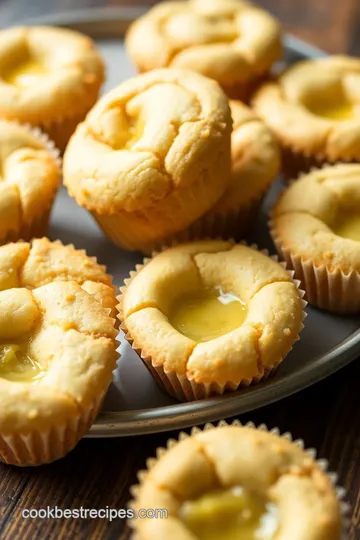 Lemon Cookie Cups presentation