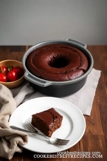 One-Bowl Chocolate Cake steps