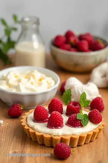 Raspberry Lemon Cheesecake Tart ingredients