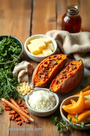 Ultimate Baked Sweet Potato Fries ingredients