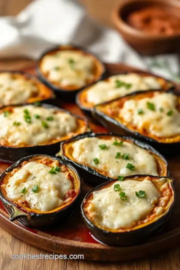 Baked Eggplant with Garlic & Parmesan Delight steps