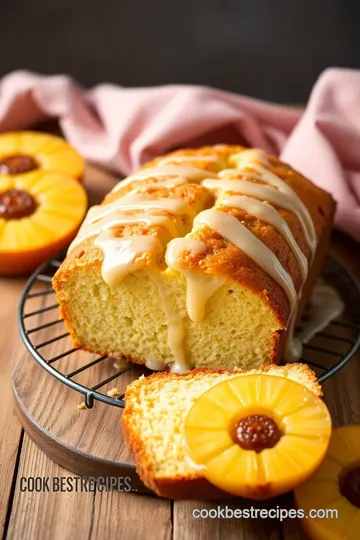 Pineapple Bread Recipe presentation