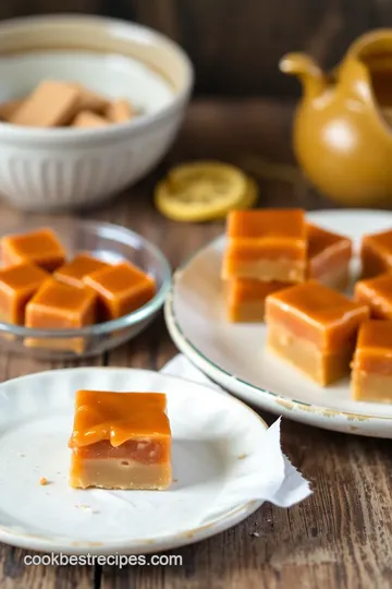 Butter Melt Caramels Delight steps