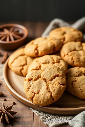 Chewy Spice Cookies presentation