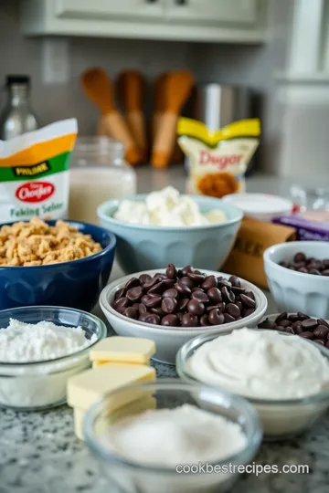 Classic Betty Crocker Chocolate Chip Cookies ingredients