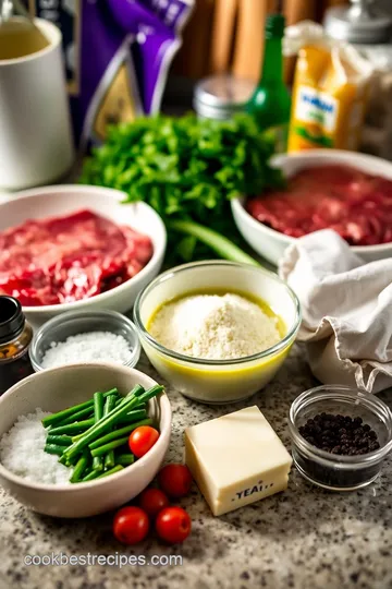 Classic Dot Pan-Broiled Steak with Garlic Herb Butter ingredients