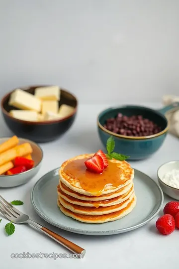 Classic Fluffy Pancakes ingredients