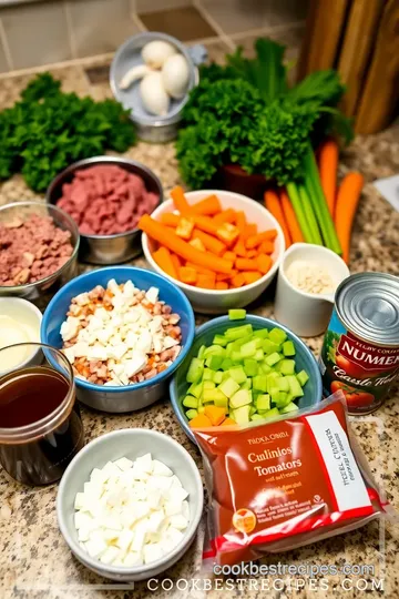 Slow Cooker Cowboy Stew ingredients