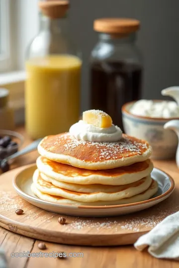 Fluffy Japanese Soufflé Pancakes ingredients