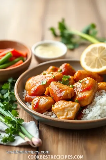 Quick Teriyaki Chicken Rice Bowls ingredients