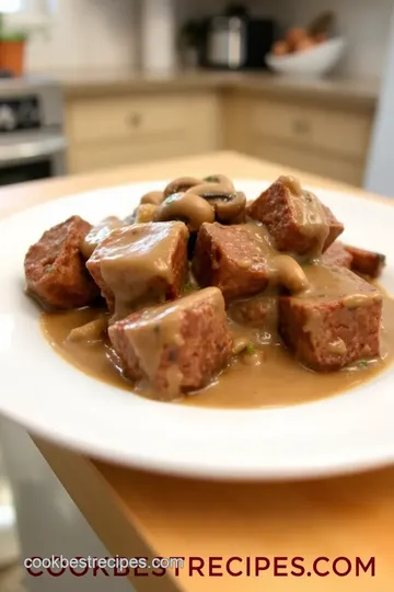 Cooked Cube Steak with Rich Mushroom Gravy steps