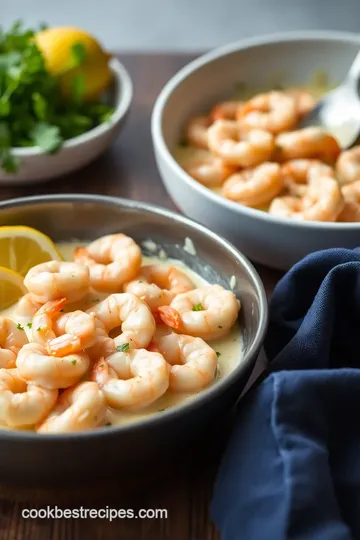 Creamy Lemon Shrimp Pasta Delight steps