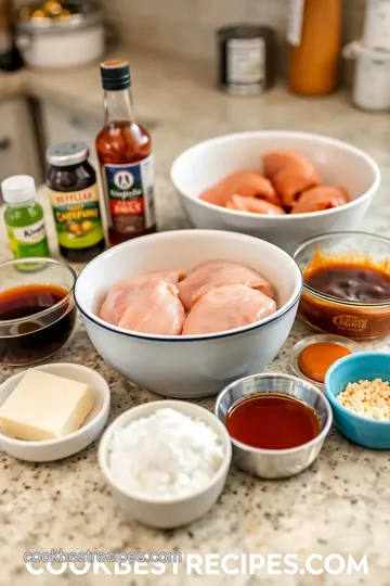 Zesty Slow Cooker Barbecue Chicken ingredients